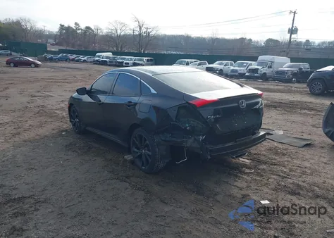 2020 Honda Civic Sport z USA, uszkodzony, nr VIN 19XFC2F83LE215152